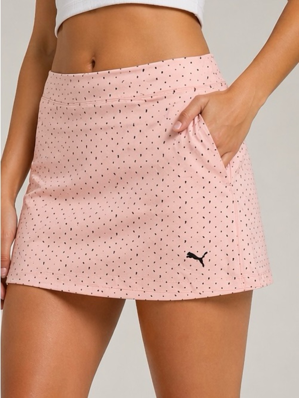 Puma Pink Dot Active Mini Skirt